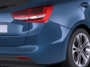 Kia Ceed SW 2017 vray 3D मॉडल