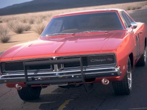 Dodge Charger 1969 General Lee 3D Model