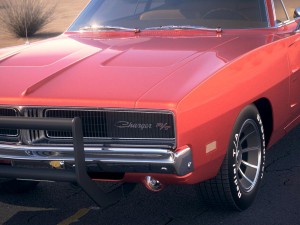 Dodge Charger 1969 General Lee Model 3D