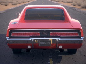 Dodge Charger 1969 General Lee Model 3D