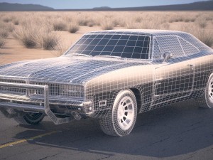 Dodge Charger 1969 General Lee Model 3D