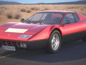 Ferrari 365 GT4 BB 1973-1984 Model 3D