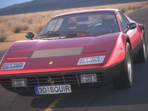 Ferrari 365 GT4 BB 1973-1984 3Dモデル