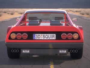 Ferrari 365 GT4 BB 1973-1984 3Dモデル