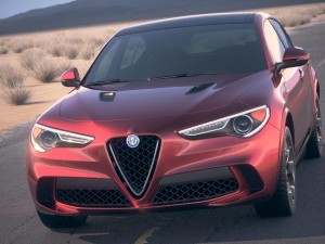 Alfa Romeo Stelvio Quadrifoglio 2018 Desert Studio Modelo 3D