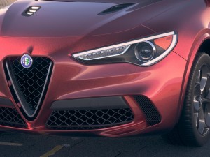 Alfa Romeo Stelvio Quadrifoglio 2018 Desert Studio Modelo 3D