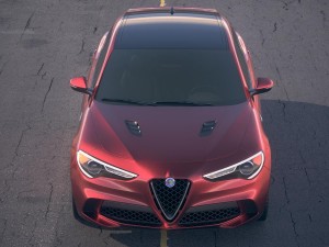 Alfa Romeo Stelvio Quadrifoglio 2018 Desert Studio Modelo 3D