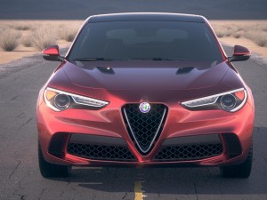 Alfa Romeo Stelvio Quadrifoglio 2018 Desert Studio Modelo 3D