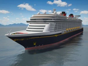 Disney Dream-cruiseschip 3D Model