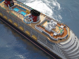 Disney Dream Cruise Ship 3D मॉडल