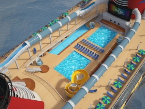 Disney Dream Cruise Ship 3D मॉडल