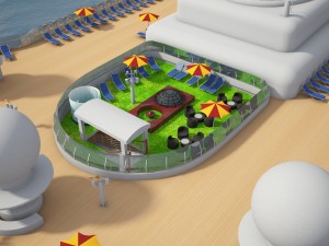 Disney Dream Cruise Ship 3D मॉडल