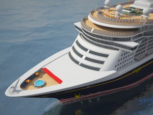 Disney Dream Cruise Ship 3D मॉडल