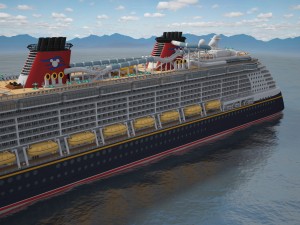 Disney Dream Cruise Ship 3D मॉडल