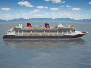 Disney Dream Cruise Ship 3D मॉडल