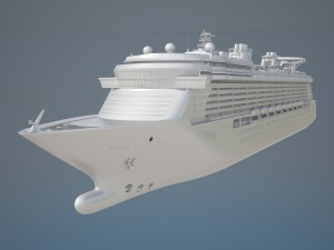 Disney Dream Cruise Ship 3D मॉडल