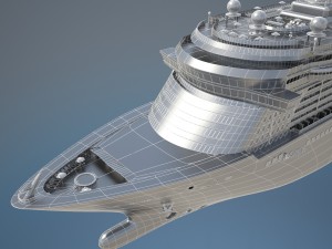 Disney Dream Cruise Ship 3D मॉडल