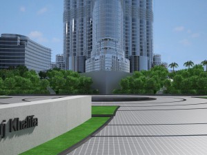 Burj Khalifa Dubai Downtown Modelo 3D