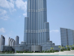Burj Khalifa Dubai Downtown Modelo 3D