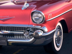 Chevrolet Bel Air Hardtop Coupe 1957 Modello 3D