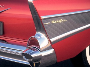 Chevrolet Bel Air Hardtop Coupe 1957 Modello 3D