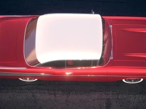Chevrolet Bel Air Hardtop Coupe 1957 3D Model