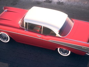 Chevrolet Bel Air Hardtop Coupe 1957 Modello 3D