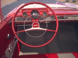 Chevrolet Bel Air Hardtop Coupe 1957 Modello 3D