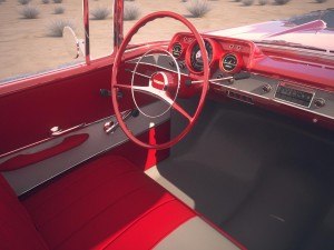 Chevrolet Bel Air Hardtop Coupe 1957 Modello 3D