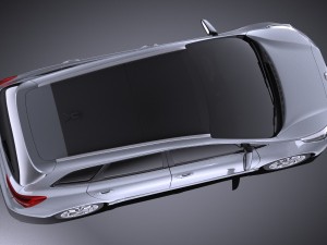 Kia Ceed SW GT-line 2017 vray Modèle 3D