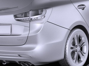 Kia Ceed SW GT-line 2017 vray Modèle 3D