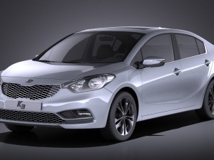 Kia Cerato K3 Forte 2016 vray Modèle 3D