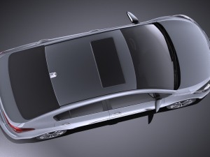 Kia Cerato K3 Forte 2016 vray Modelo 3D