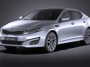 Kia Optima Sport Package 2015 vray 3D Model