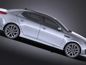 Kia Optima Sport Package 2015 vray 3D Model