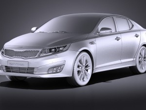 Kia Optima Sport Package 2015 vray Modello 3D