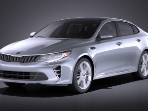 Kia Optima GT 2017 vray 3D मॉडल