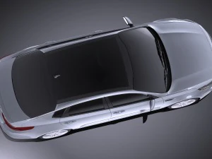 Kia Optima GT 2017 vray 3D Model