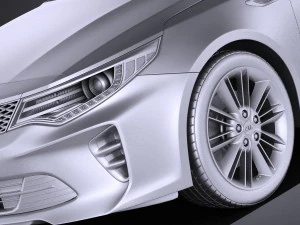 Kia Optima GT 2017 vray 3D Model