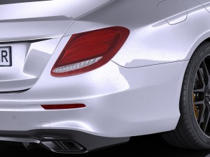 Mercedes-Benz E63 AMG 2017 Modelo 3D