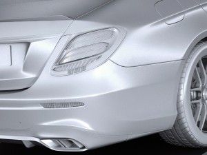 Mercedes-Benz E63 AMG 2017 Modelo 3D