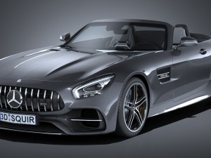 Mercedes-Benz AMG GT C Roadster 2017 3D Model