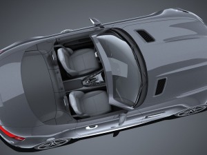 Mercedes-Benz AMG GT C Roadster 2017 3D Model