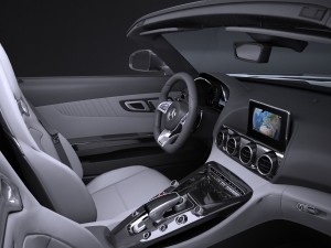 Mercedes-Benz AMG GT C Roadster 2017 3D Model