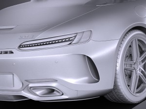 Mercedes-Benz AMG GT C Roadster 2017 3D Model