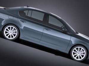 Skoda Octavia 2017 3D-Modell