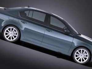 Skoda Octavia 2017 3D Model
