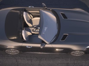 Mercedes-Benz AMG GT C Roadster 2017 Desert Studio Modelo 3D