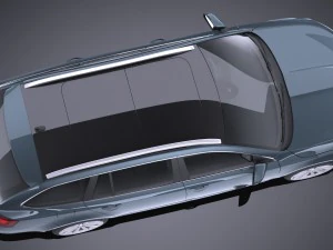 Skoda Octavia Combi 2017 3D Model
