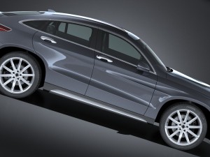 Generic SUV Coupe Luxury 2017 3D मॉडल